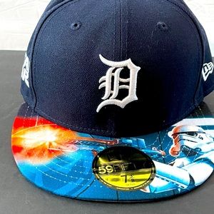 Authentic New Era MLB Detroit Tiger 7 3/8 StarWars
